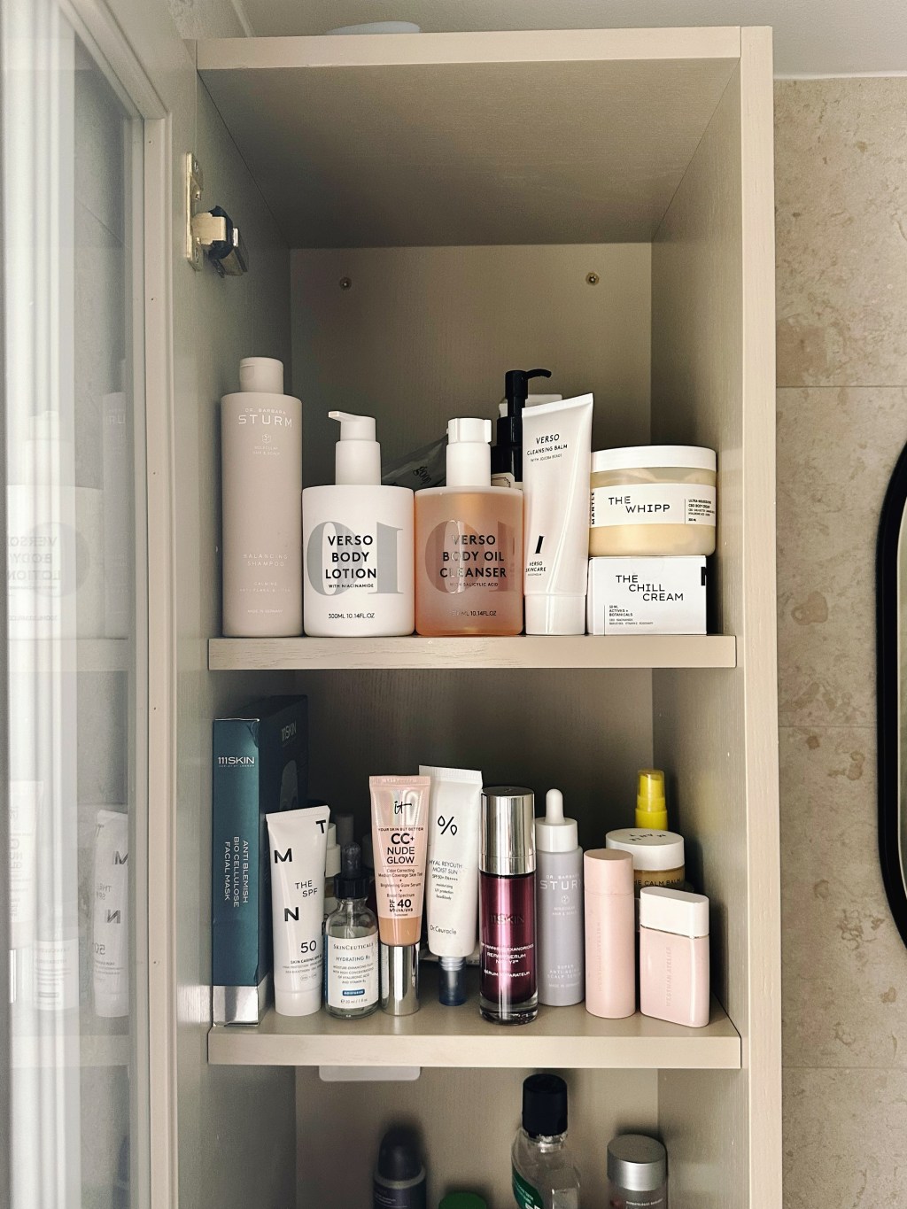 I sommarens badrumsskåp